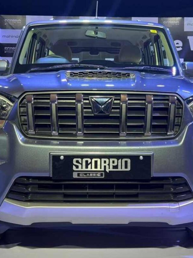 The 2022 Mahindra Scorpio Classic Price Starts at Rs 11.99 Lakh